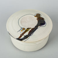 KAYO O'YOUNG Art Pottery Round Covered Box