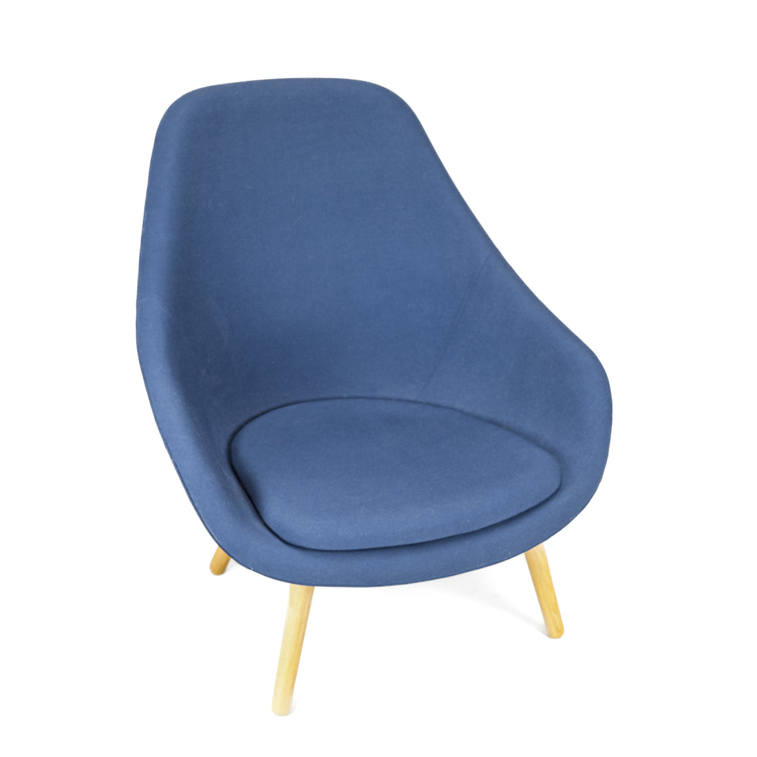 HAY AAL92 Lounge Chair Blue