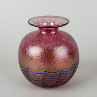 ROBERT HELD Art Glass Vase