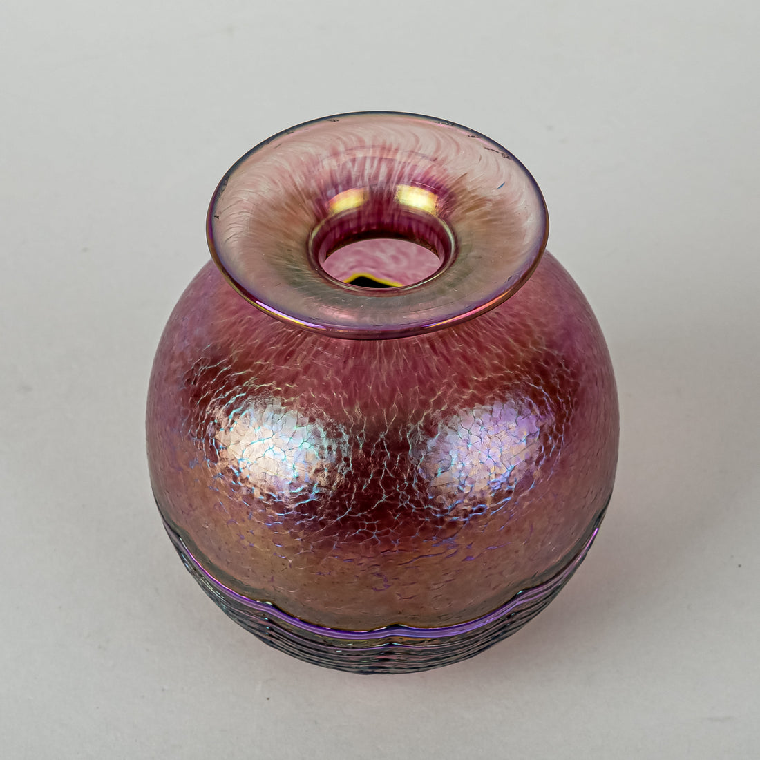 ROBERT HELD Art Glass Vase