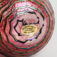 ROBERT HELD Art Glass Vase