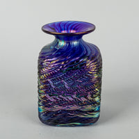 ROBERT HELD Art Glass Square Vase