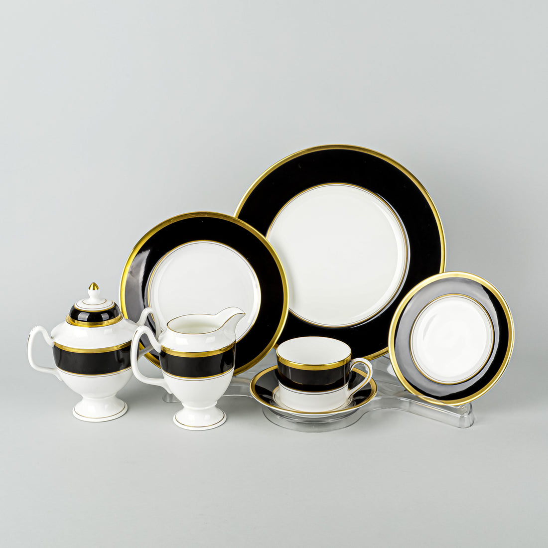 COALPORT Athlone Brown 29 Pieces