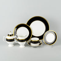 COALPORT Athlone Brown 29 Pieces