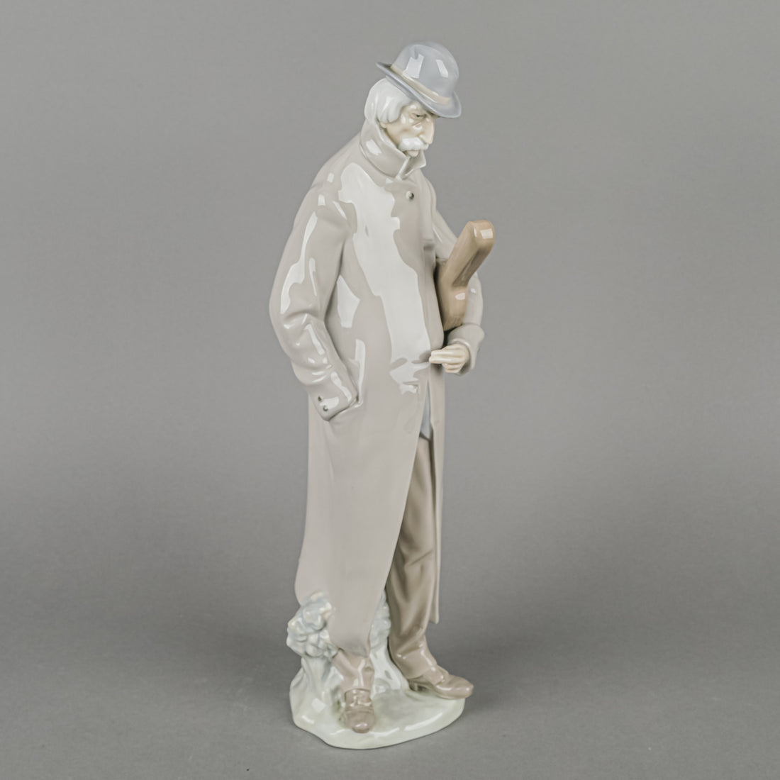 LLADRO Figurine Old Man With Violin 4622