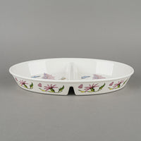 PORTMEIRION Botanic Garden 2-Section Oval Dish