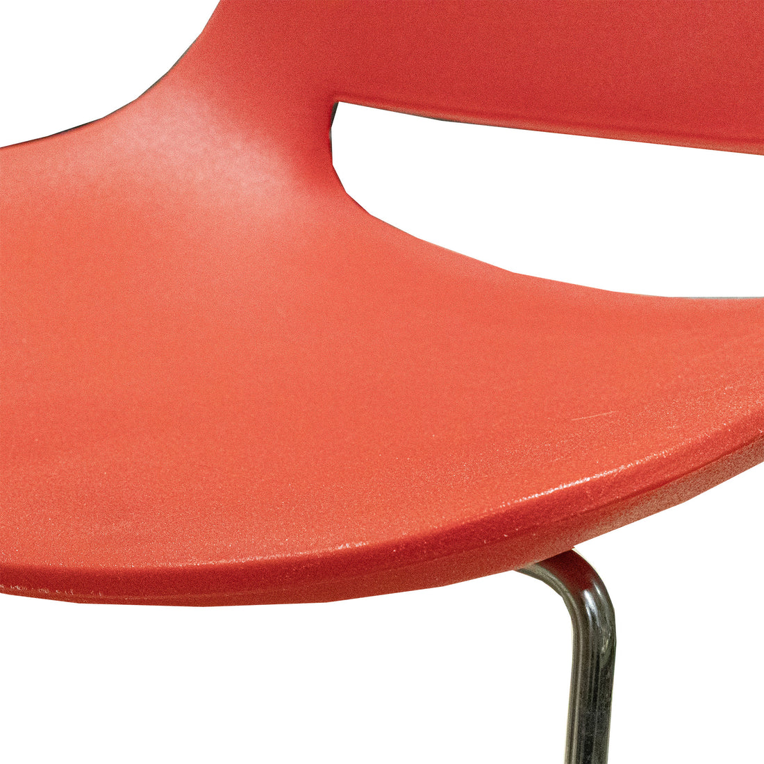 ARPER Palm Sled Chair Red Set of 5