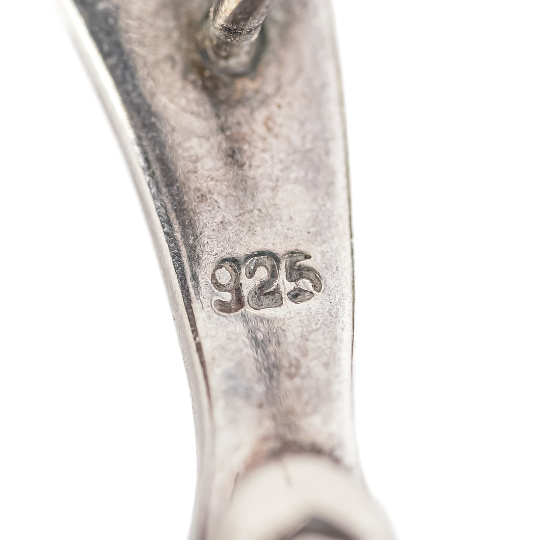 Sterling Oval Amber Caged Hinged Drop Earrings