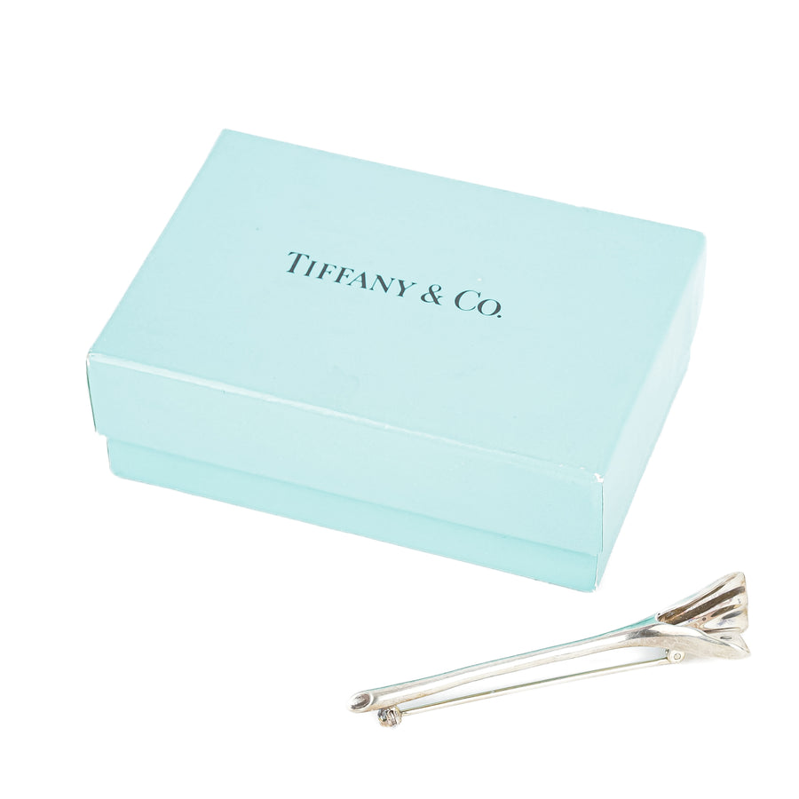 TIFFANY & CO Sterling Cala Lilly Brooch