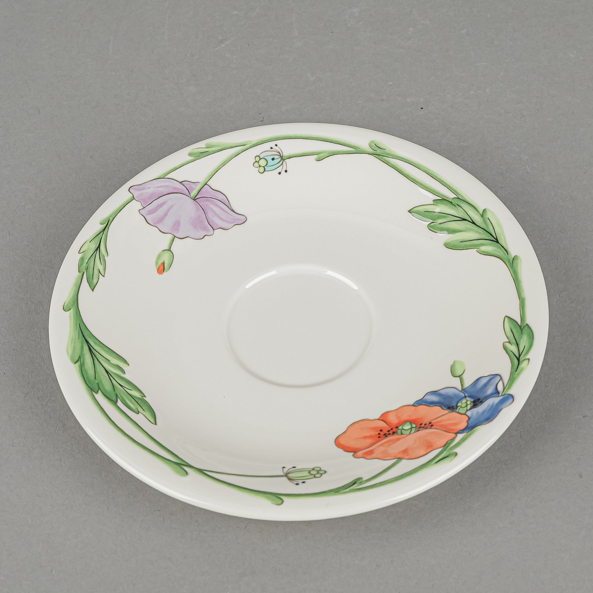 VILLEROY & BOCH Amapola Cup & Saucers Set Of 4 - 8 Pieces - Around