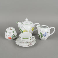 APILCO Elysian Gardens Tea Set 13 Pieces
