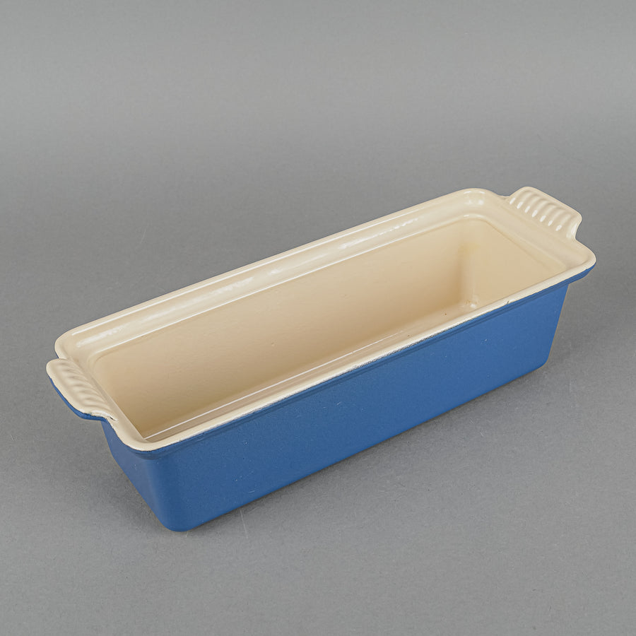 LE CREUSET Enamel Cast Iron Covered Pate Terrine 28cm Blue