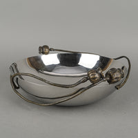 MICHAEL ARAM Poppy Stainless Steel Serving Bowl