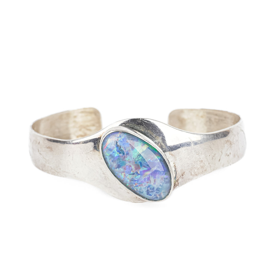 JAY KING DTR Sterling Opal Cuff Bracelet