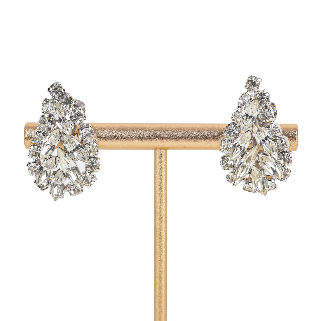 SHERMAN Clips -Clear Rhinestone