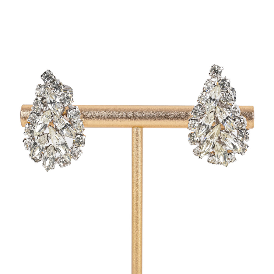 SHERMAN Clips -Clear Rhinestone