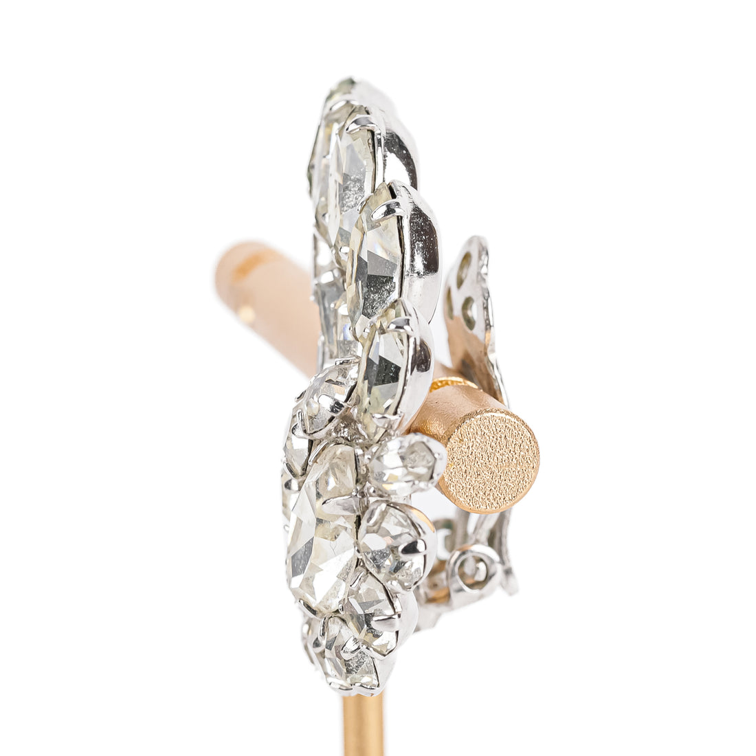SHERMAN Clips -Clear Rhinestone Ear Climber