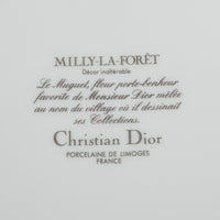 CHRISTIAN DIOR Milly-La Foret Dessert Plates Set6 D8.5"