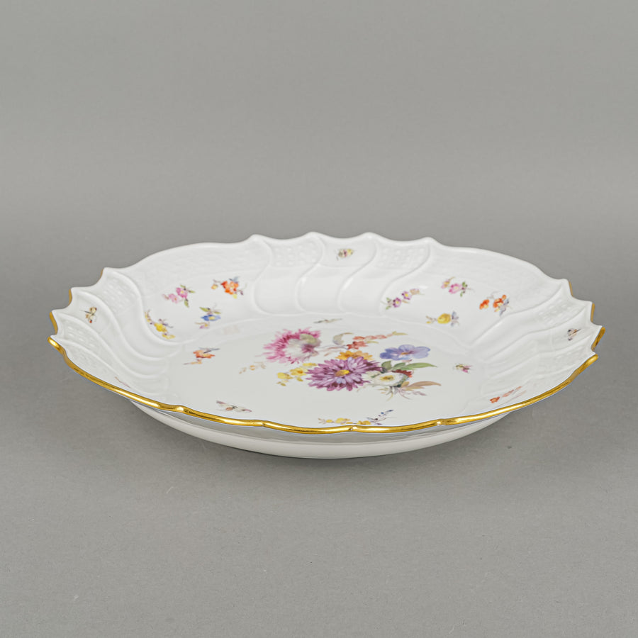 MEISSEN Floral & Insects Bowl