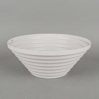 ALESSI Guilio Confalonieri MAYA Bowl D9.75" White Steel