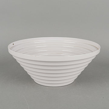 ALESSI Guilio Confalonieri MAYA Bowl D9.75" White Steel