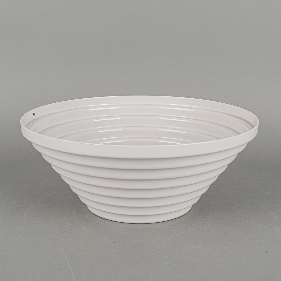 ALESSI Guilio Confalonieri MAYA Bowl D9.75" White Steel