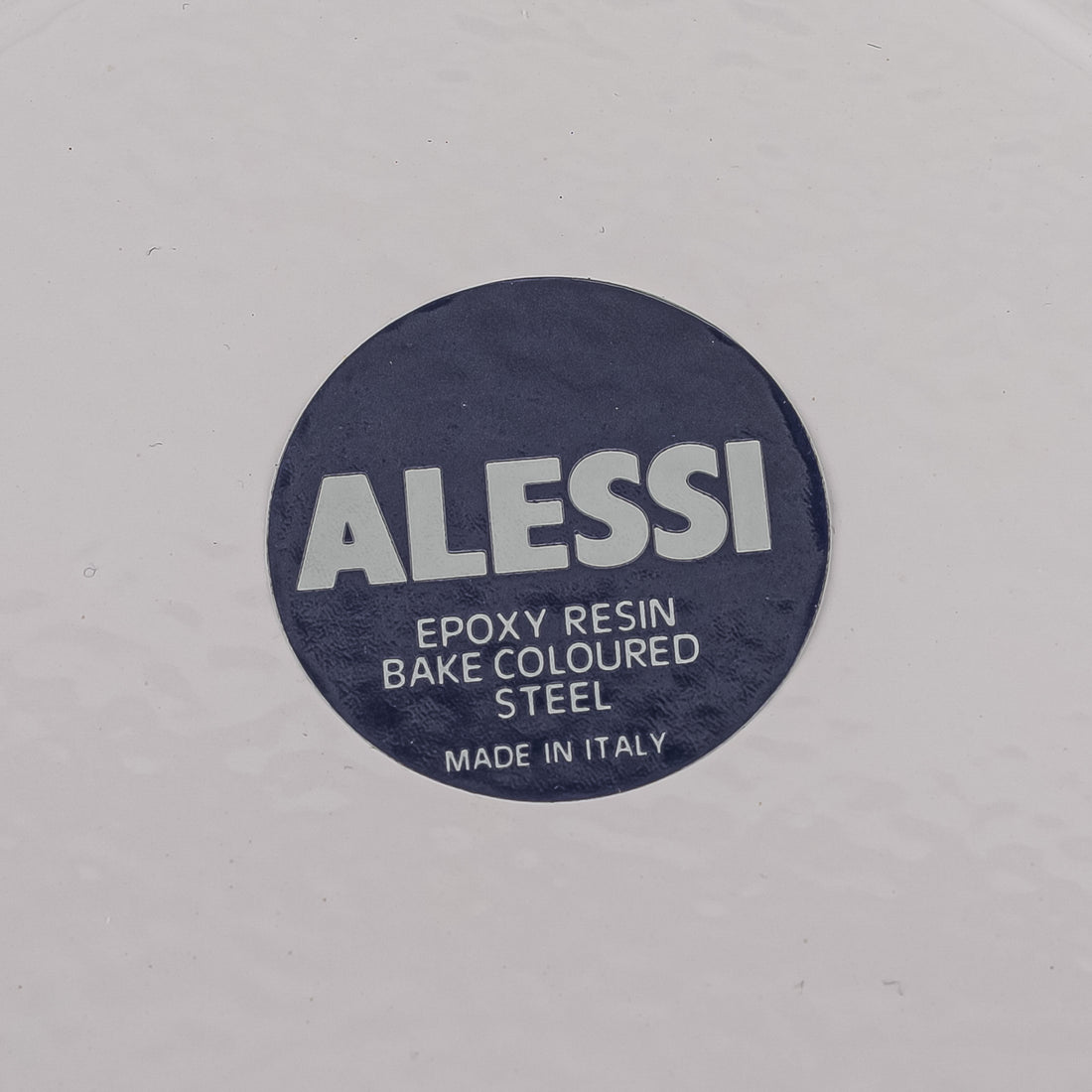 ALESSI Guilio Confalonieri MAYA Bowl D9.75" White Steel