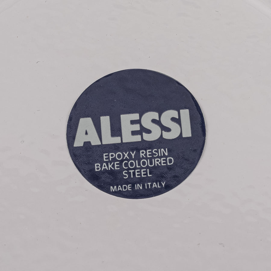 ALESSI Guilio Confalonieri MAYA Bowl D9.75" White Steel