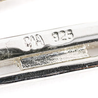 CHATEAU D'ARGENT Sterling Twisted Bar Link Bracelet