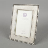 ROYAL SELANGOR V&A Bead Pewter 4x6 Picture Frame