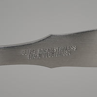 GEORG JENSEN Mitra Stainless Steel Mustard And Salt Spoons 2 Pieces