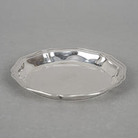 CHRISTOFLE Contours Silverplate Coasters Set Of 2