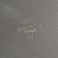 CHRISTOFLE Contours Silverplate Coasters Set Of 2