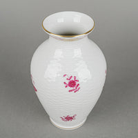 HEREND Chinese Bouquet Pink Vase
