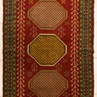 Hand Knotted Wool Mashad Persian Rug
