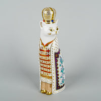 ROYAL CROWN DERBY Paperweight Royal Cats Russian