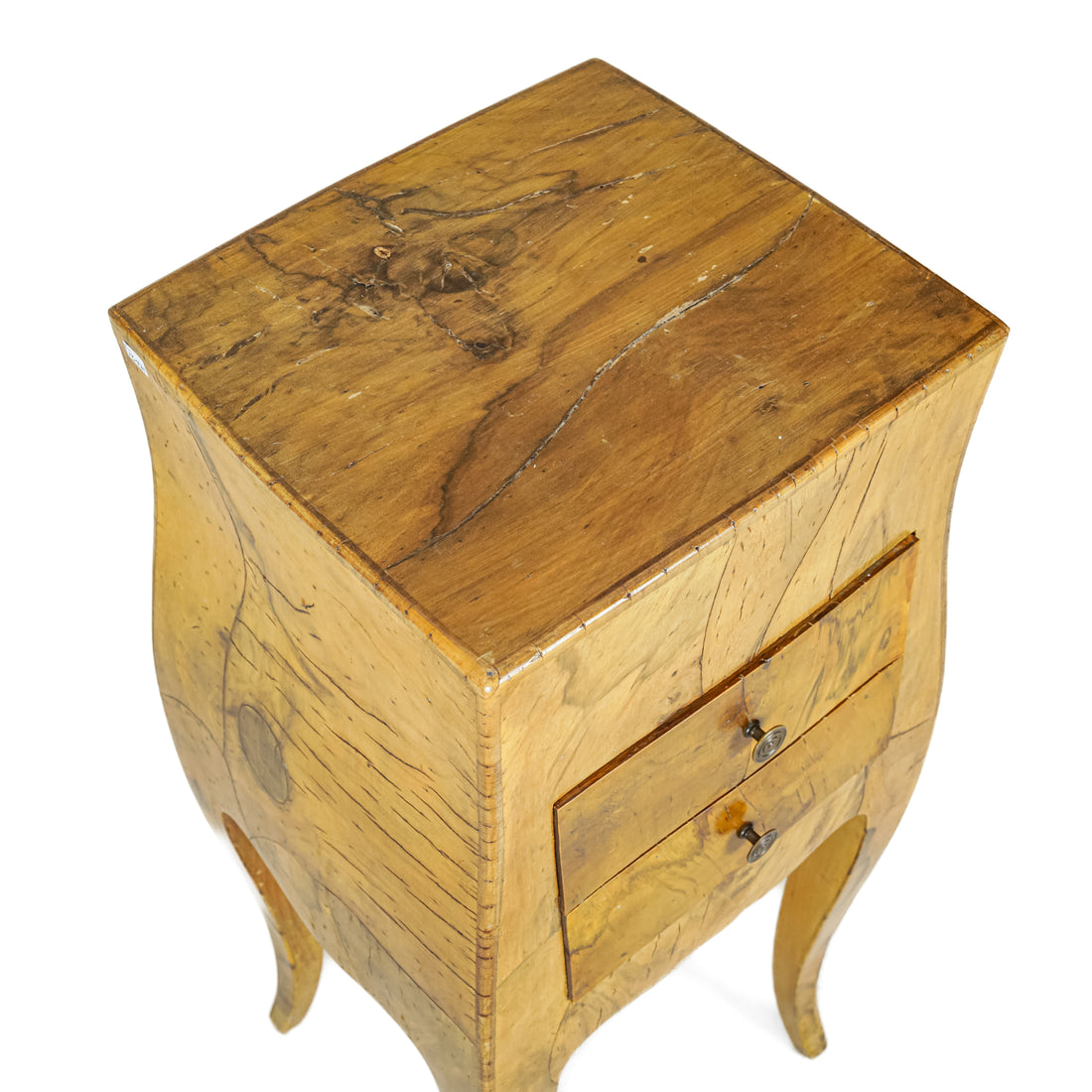Italian Style Oyster Burl End Table