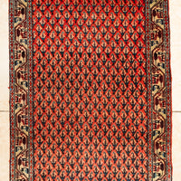 Hand Knotted Wool Mahal Persian Runner