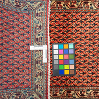 Hand Knotted Wool Mahal Persian Runner