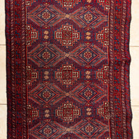 Hand Knotted Wool Baluch Style Rug