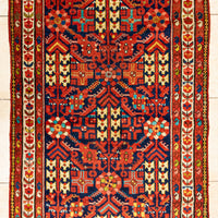 Hand Knotted Wool Malayer Persian Runner