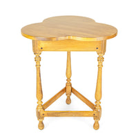 ETHAN ALLEN Maple Tri-lobe End Table