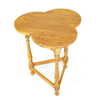 ETHAN ALLEN Maple Tri-lobe End Table