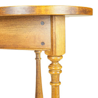 ETHAN ALLEN Maple Tri-lobe End Table