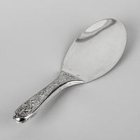 India Sterling Silver Rice Panja Spoon