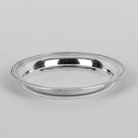 CHRISTOFLE Perles Silver Plate Wine Bottle Coaster