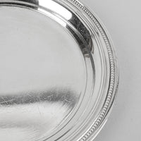 CHRISTOFLE Perles Silver Plate Wine Bottle Coaster