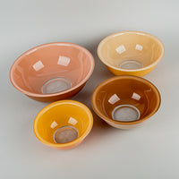 PYREX Autumn Rainbow Nesting Mixing Bowls Set of 4