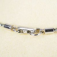 SWAROVSKI Silver-Tone Cable And Clear Cubic Zirconia Cross Pendant Necklace