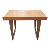 LOVIG Vintage Teak End Table